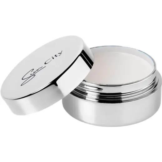 Glamorous Disc Lip Balm Branded Open